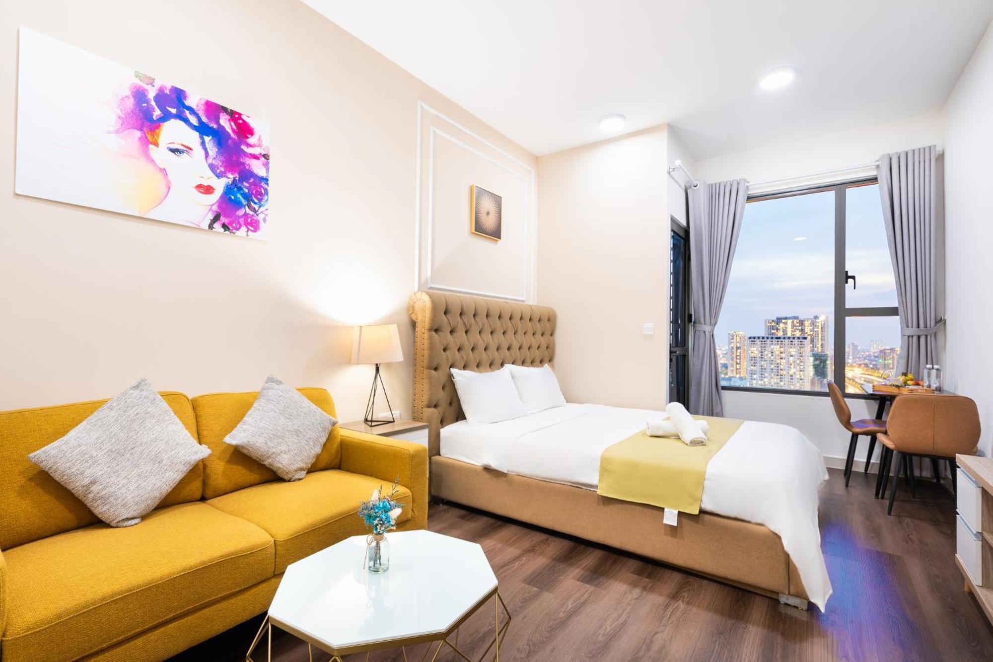 Saigon Apartments - Free City Walk Experience, Amazing Infinity Pool & Free 4G Sim Card For 3 Nights Ho-Chi-Minh-Stadt Exterior foto