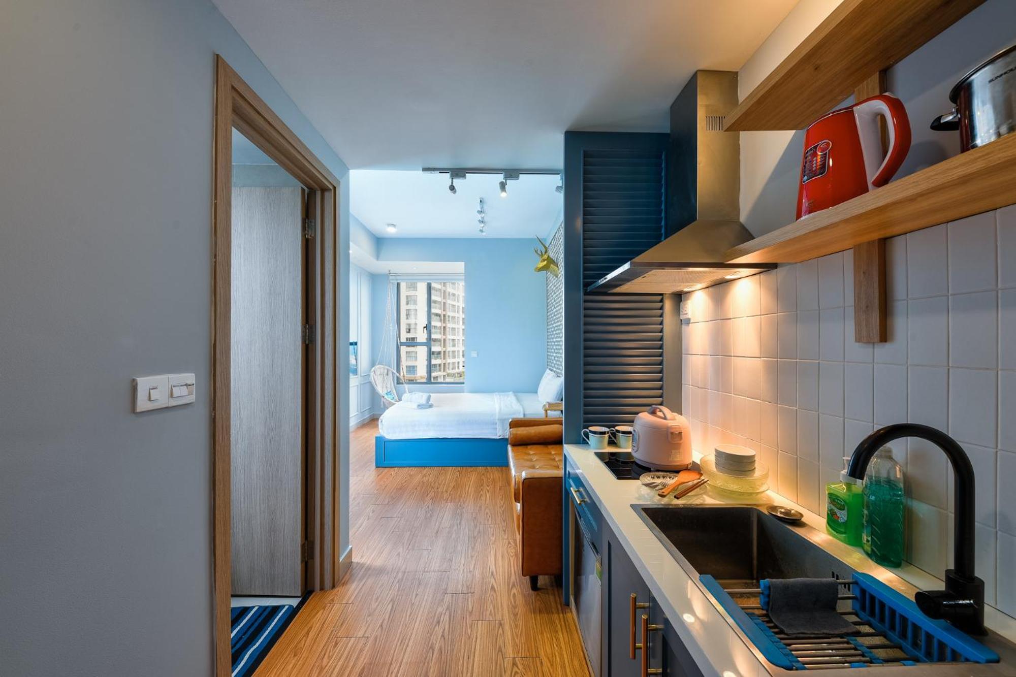 Saigon Apartments - Free City Walk Experience, Amazing Infinity Pool & Free 4G Sim Card For 3 Nights Ho-Chi-Minh-Stadt Exterior foto