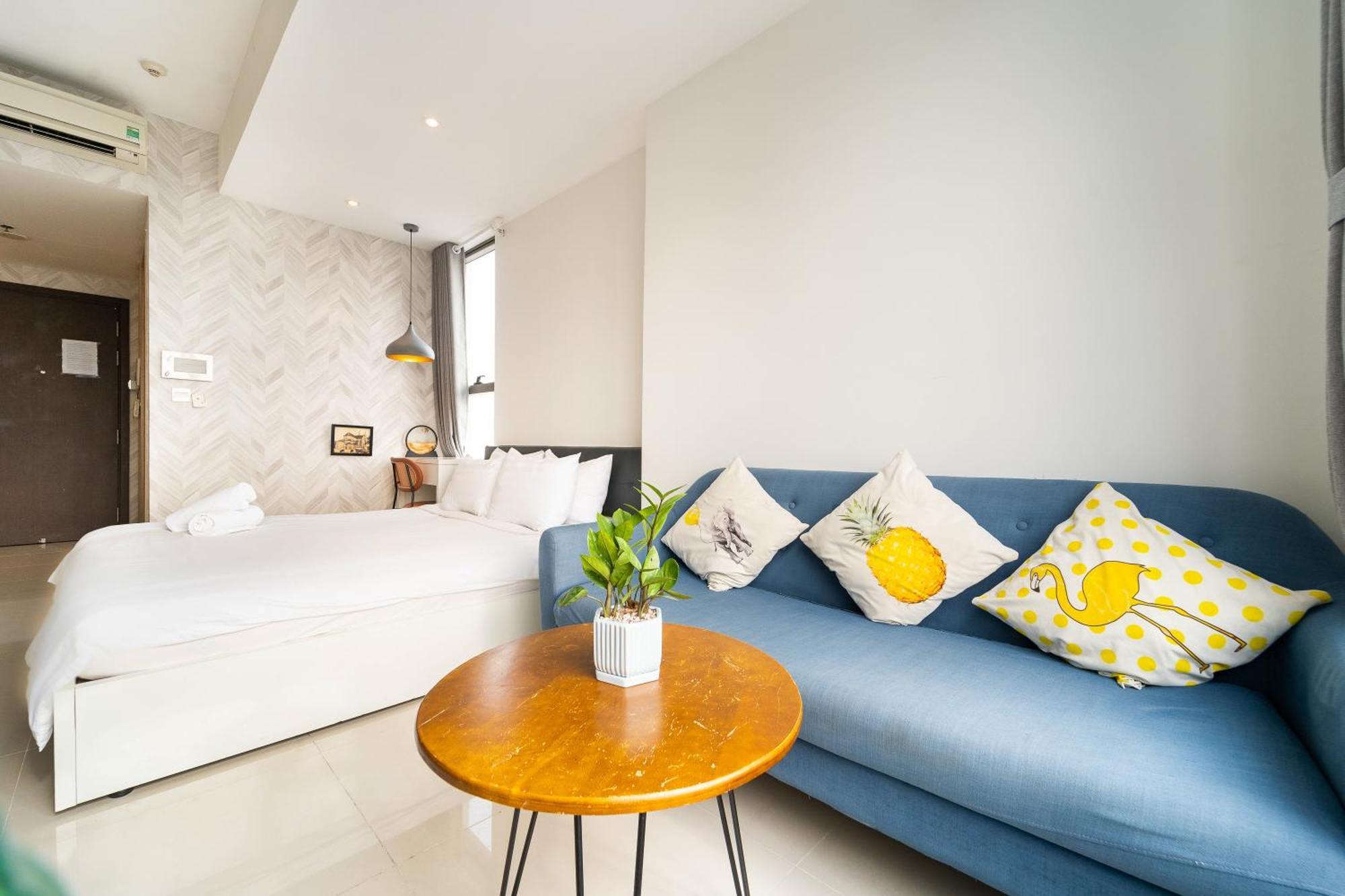 Saigon Apartments - Free City Walk Experience, Amazing Infinity Pool & Free 4G Sim Card For 3 Nights Ho-Chi-Minh-Stadt Exterior foto