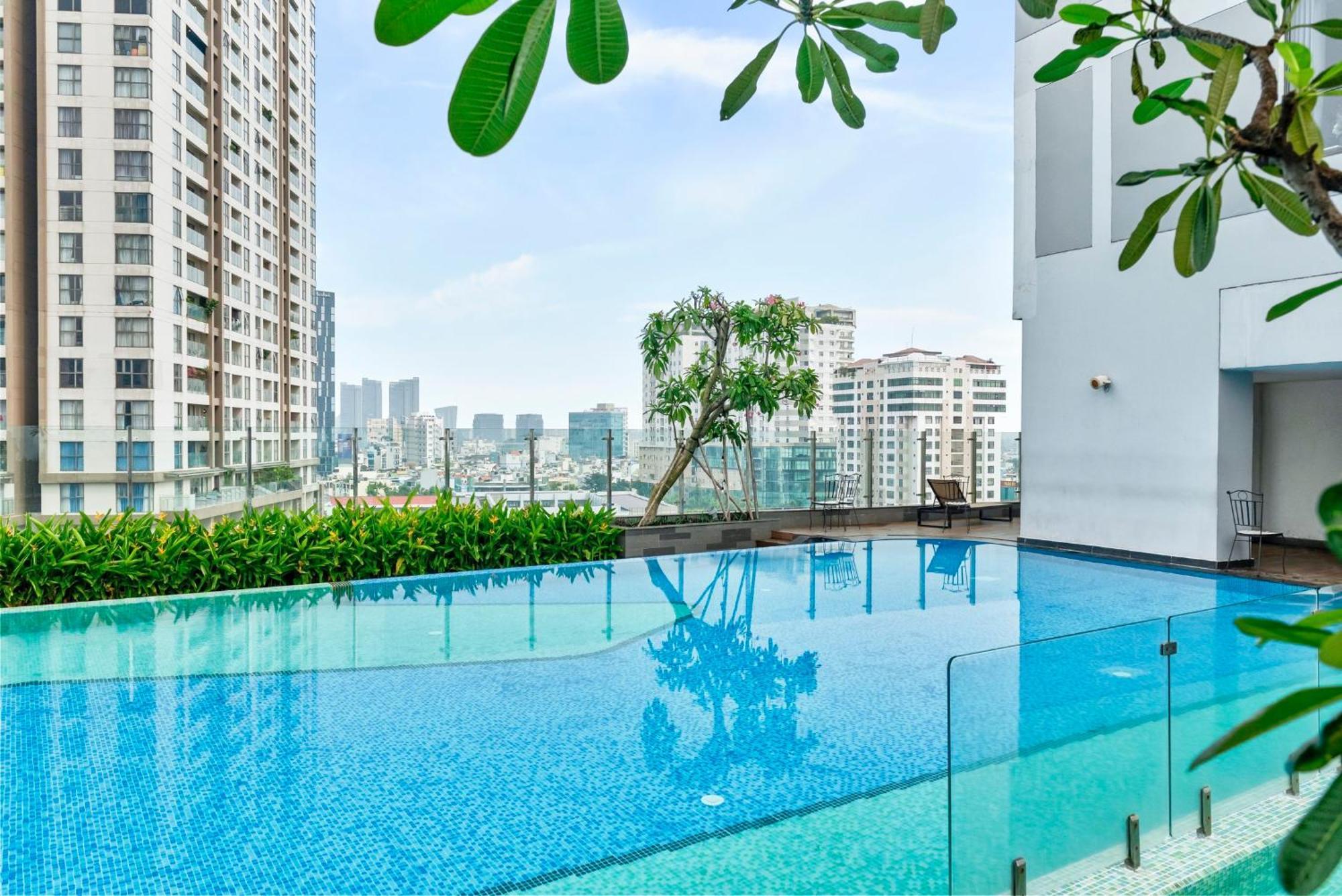 Saigon Apartments - Free City Walk Experience, Amazing Infinity Pool & Free 4G Sim Card For 3 Nights Ho-Chi-Minh-Stadt Exterior foto